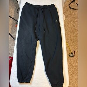 Jordan Black Joggers with Jumpman Logo Jordan Signature Basketball